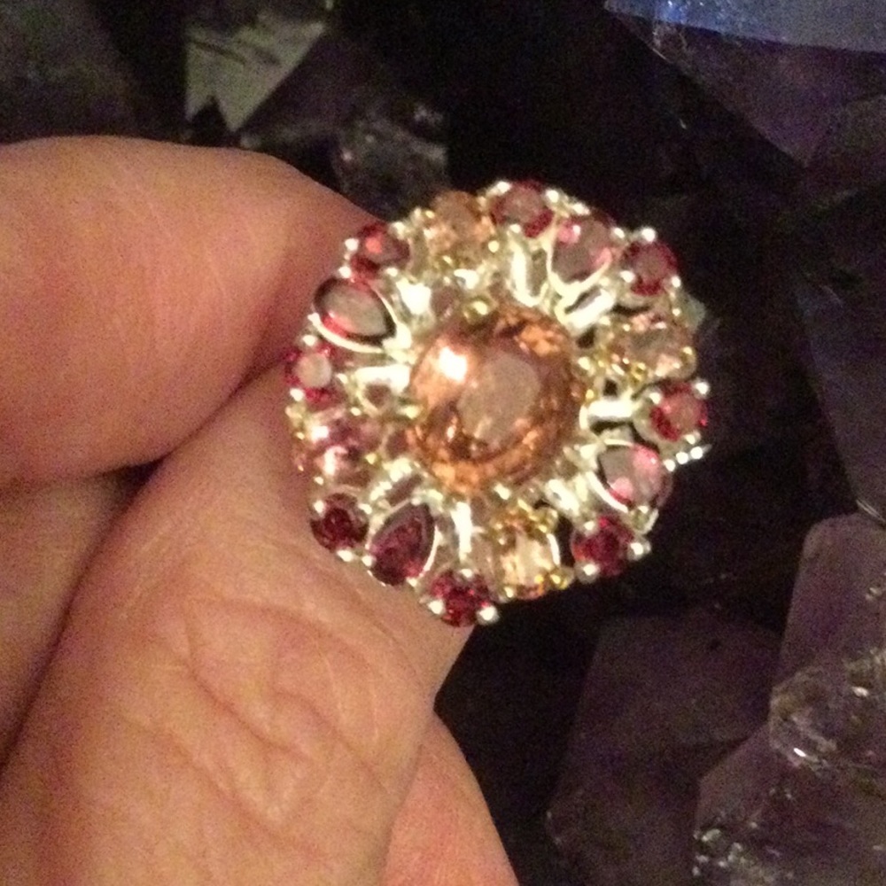 ⭐️RARE⭐️Genuine Pink Tourmaline Ring - Picture 11 of 12